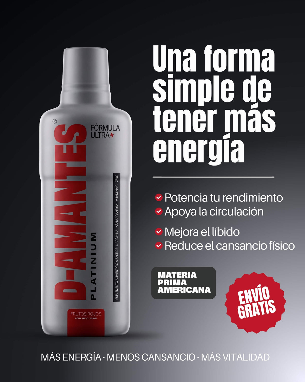 D-Amantes Platinium Jarabe